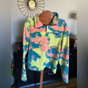 Neon Riot Tie Dye Fleece‎